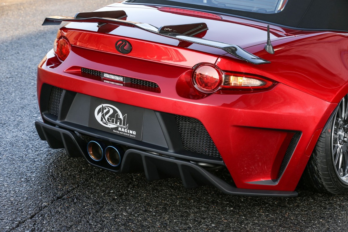 KUHL RACING ND5-GT リアバンパー ロードスター ND5 社外エアロパーツ FRP素材 クールレーシング