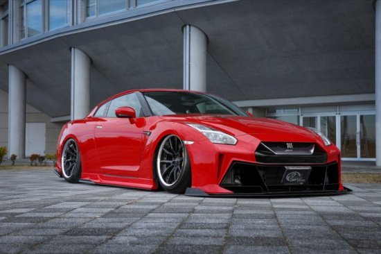 楽天市場】R35 GT-R フロントサイドダクトフィン R35 GT-R 対応 前期