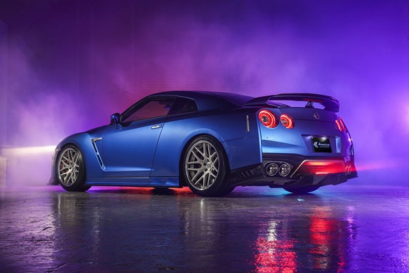KUHL RACING KR-35RR リアディフューザーフィン R35 GT-R 17モデル 以降 後期 社外エアロパーツ FRP素材 クールレーシング