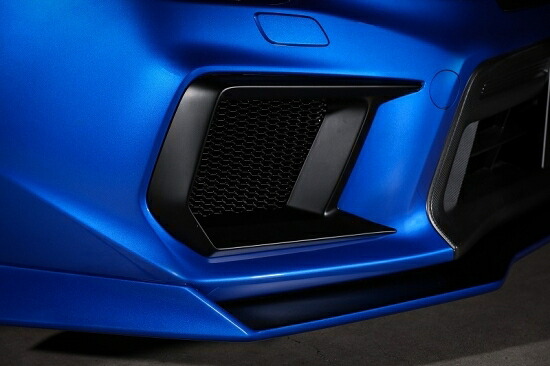 KUHL RACING VAB-GT2 フロントバンパーダクトカバー VAB VAG WRX S4 STI D型～ 社外エアロパーツ FRP素材 クールレーシング