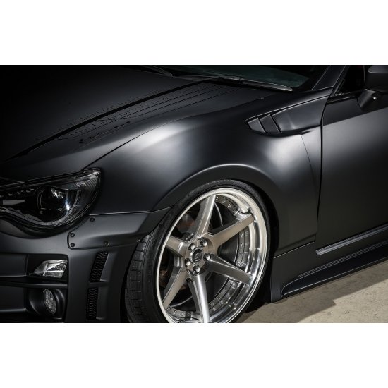 KUHL RACING 01R-GTW フロントバンパーアタッチメント 86 BRZ 前期 後期 対応 社外エアロパーツ FRP素材 クールレーシング
