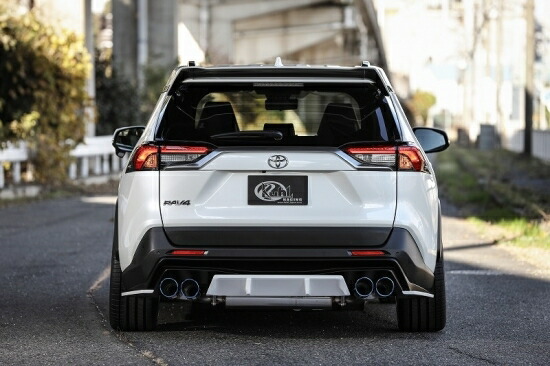 KUHL RACING RAV-SS リアセンターディフューザー RAV4 社外エアロパーツ FRP素材 クールレーシング|KUHL RACING店
