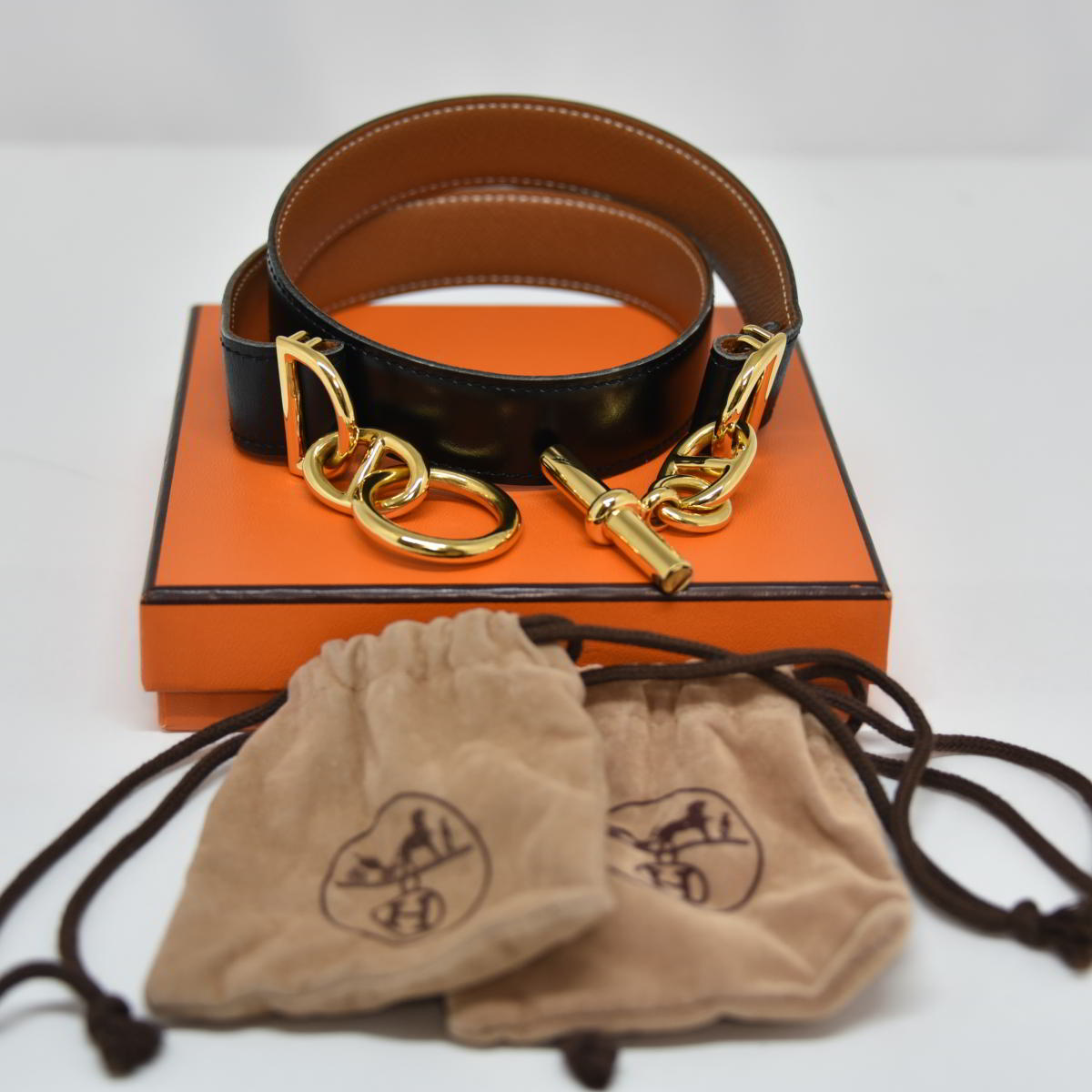 HERMES エルメス　シェーヌダンクル　ベルトバックル HERMES エルメス シェーヌダンクル アンカー バックル リバーシブル