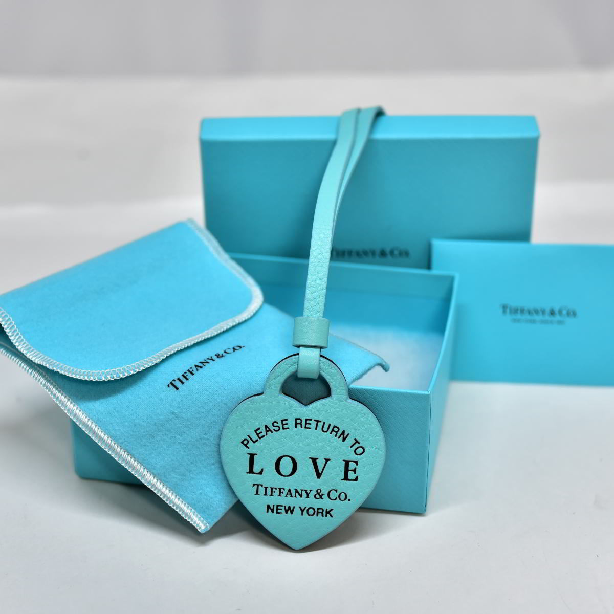 極美品　Tiffany & Co. リターン トゥ ハート ロック チャーム TIFFANY&Co. ティファニー キーホルダー チャーム リターントゥ