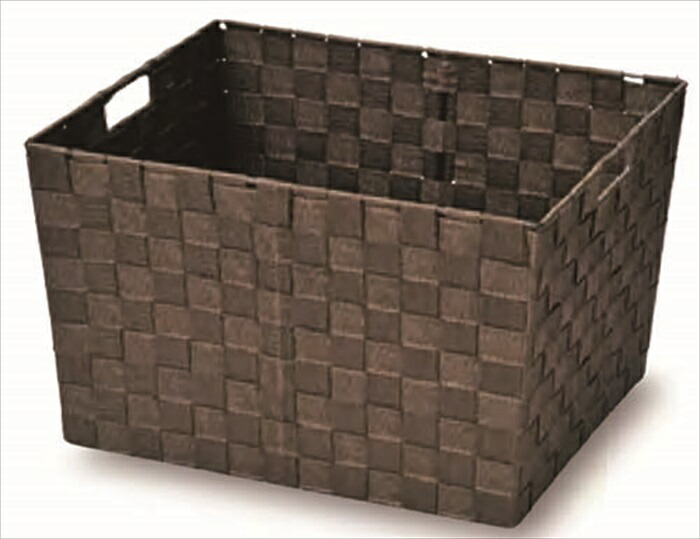 楽天市場】かご バスケット クローゼットバスケット 58-83DBR 収納