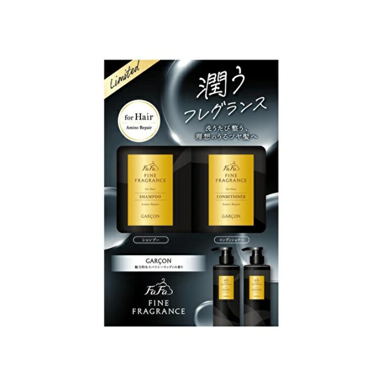 ファーファ ファインフレグランスシャンプーコンディショナ各400ml 6セット compass1757523963.jpg