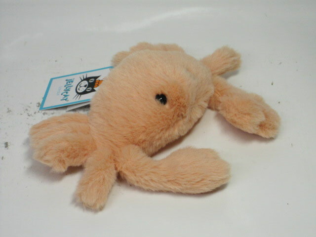 jellycat fluffy crab