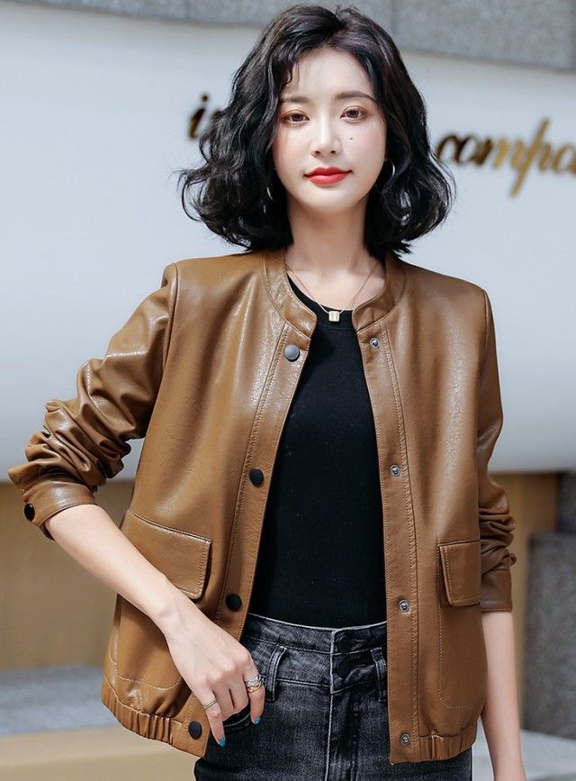 楽天市場】ノーカラージャケット レディース ノーカラー ライダース