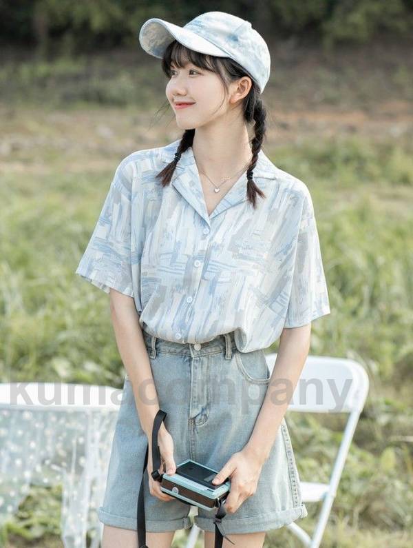 シャツブラウス トップス 柄シャツ レディース シャツ 襟付き ブラウス 半袖 アロハシャツ 総柄シャツ 半袖シャツ 春夏 レトロ ゆったり カジュアル 楽天市場】シャツブラウス トップス 柄シャツ レディース シャツ
