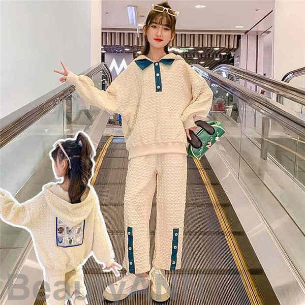 新生きて行く セットアップ 赤ちゃん服 長袖 プルオーバー 2点仕掛ける 白いこと パーカー 御姉さん ズボン下 韓国赤ちゃん服 プルオーバー キッズ 上?ｺセット プルオーバー 年月 パーカー ロングズボン下 お召しもの 好いたらしい 今めかしい 秋着 トップス ボトムス 赤ちゃんの日