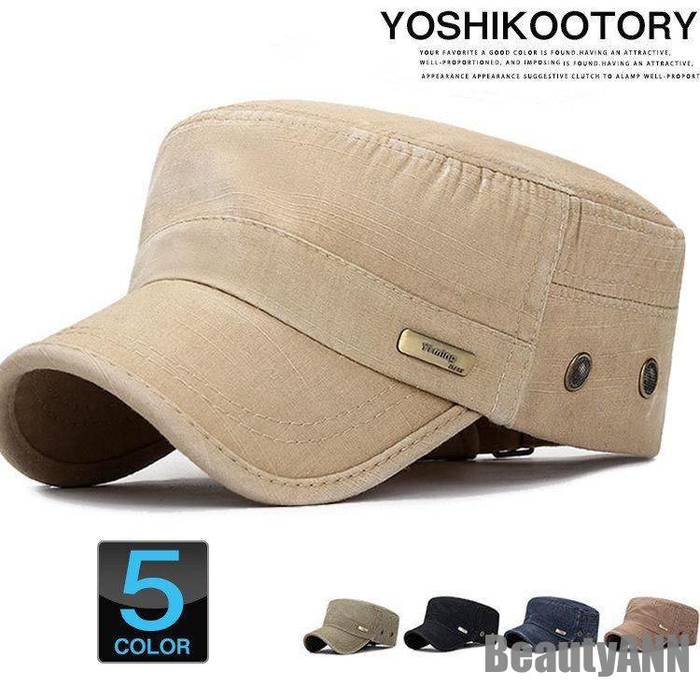 新生活 帽子 メンズ 夏用 ワークキャップ キャップ ミリタリーキャップ アウトドア 夏 UVカット 登山 プレゼント ギフト
