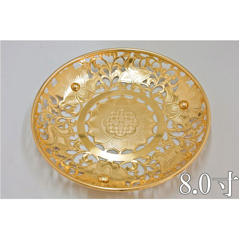 楽天市場】【 華籠 】宝相華 華籠 9寸 (三色ひも付き）仏具 寺院