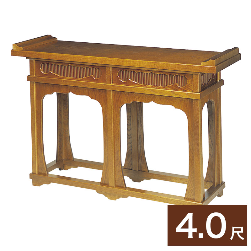 立焼香机【栓・金具なし】幅4尺(120cm) (1504-4000) ※受注生産品｜仏壇・位牌のなーむくまちゃん工房