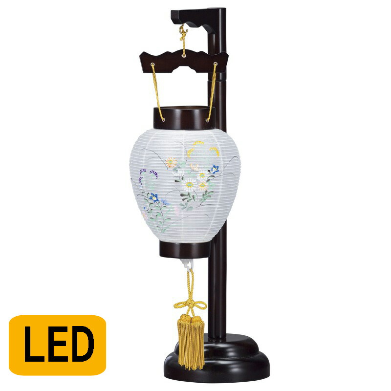 楽天市場】盆提灯 ミニサイズ モダン 木製 岐阜提灯 [彩華