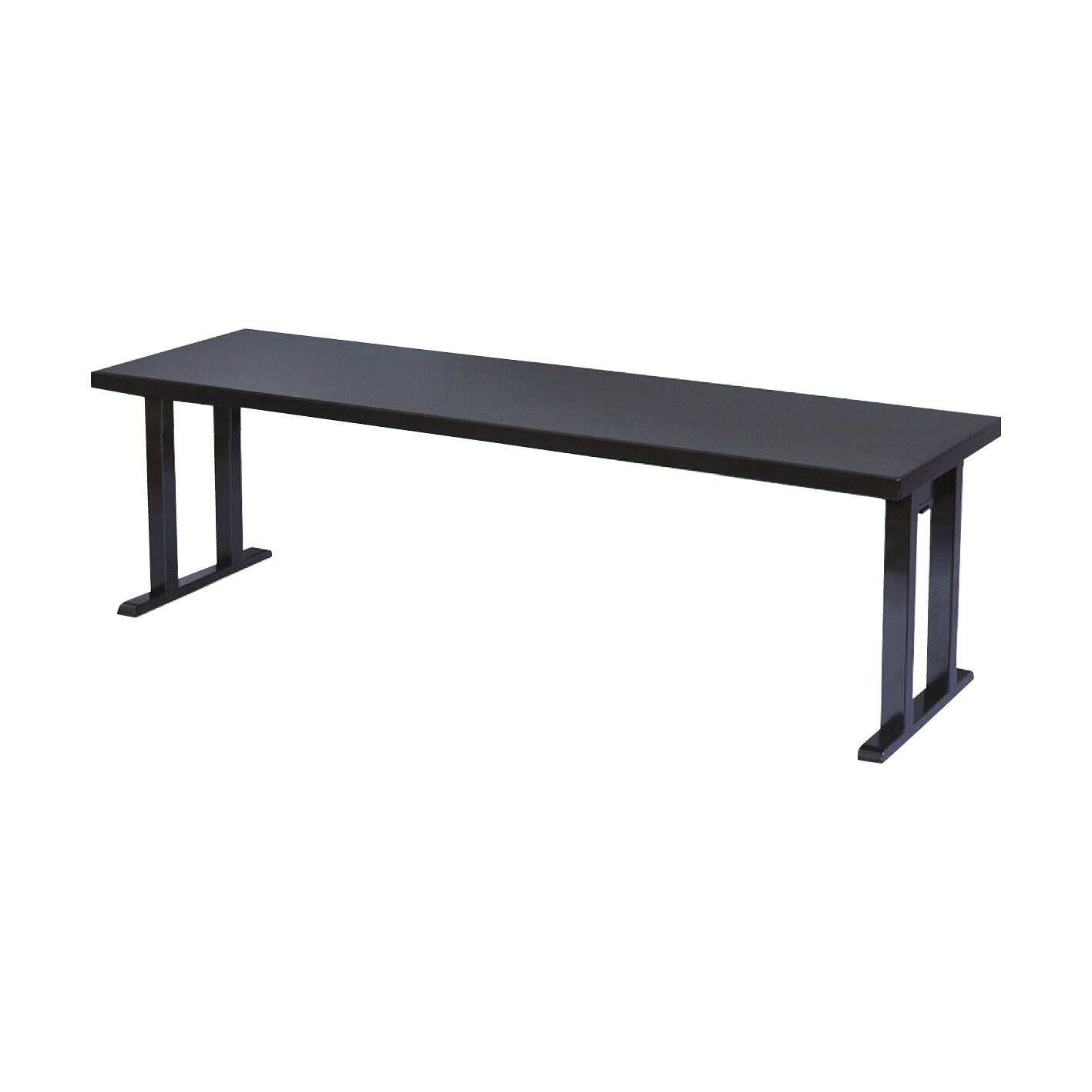 木製テーブル　3人膳　黒木目（7460-1660）日本製 ※受注生産品