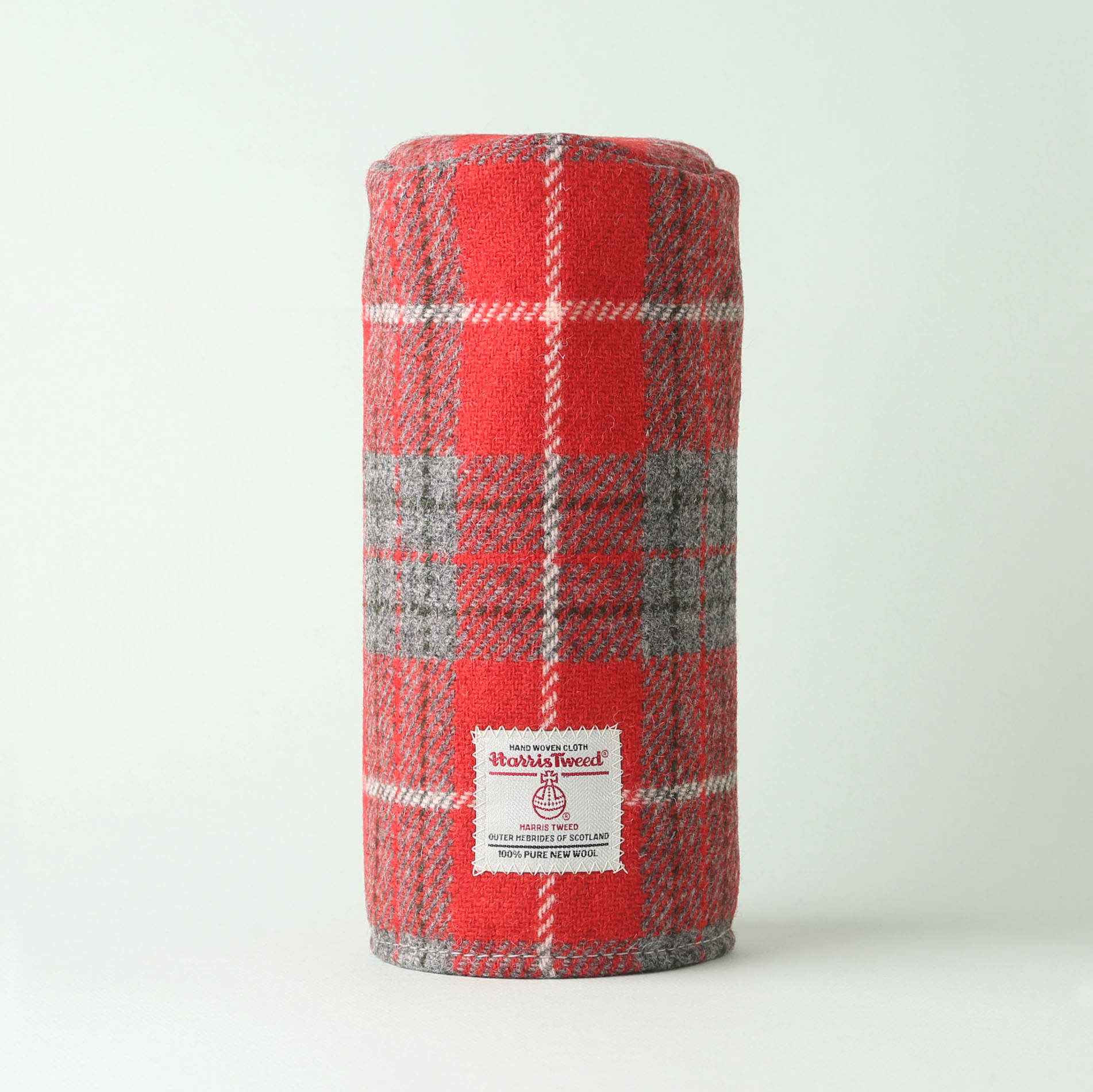 Harris Tweedを使用した筒型フェアウェイウッド用ヘッドカバー HT_16FW_C