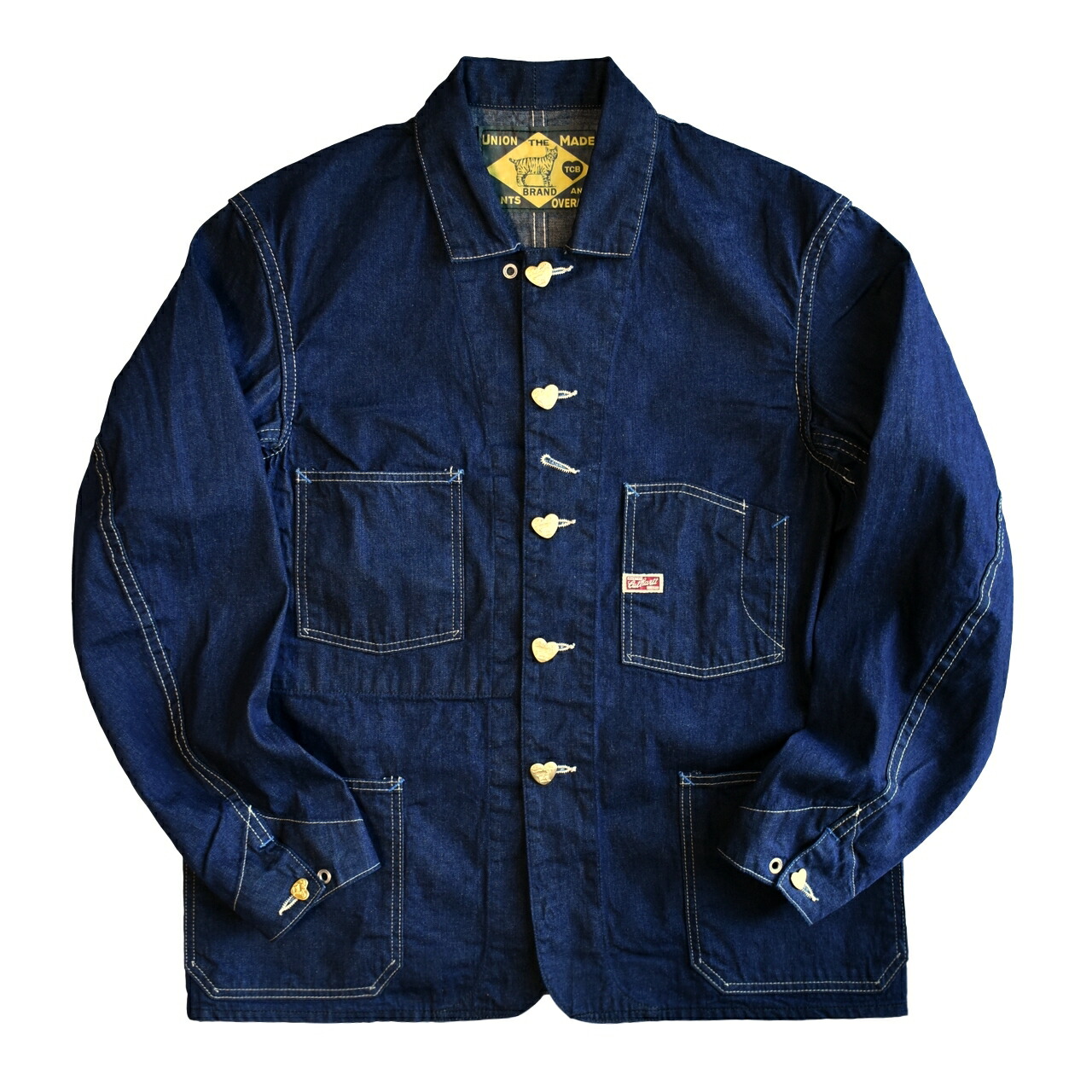 楽天市場】TCBジーンズ Cathartt Chore Coat 10oz キャットハート