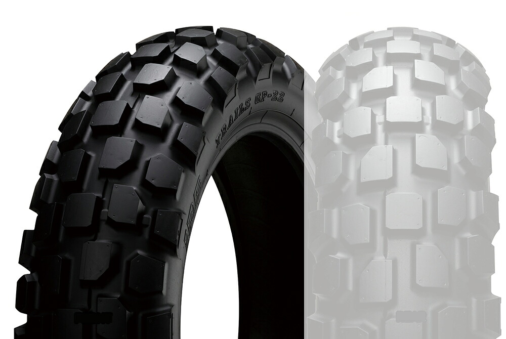☆IRC(アイアールシー)タイヤ 130/70-12 M/C 56L GP22 TL 前後共用 1本販売