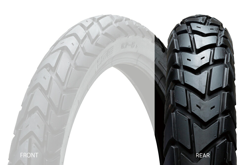 クロスカブ110 IRC GP-5 前後タイヤ80/90-17 楽天市場】IRC アイアールシー GP-5 【80/90-17 44P F WT】 タイヤ