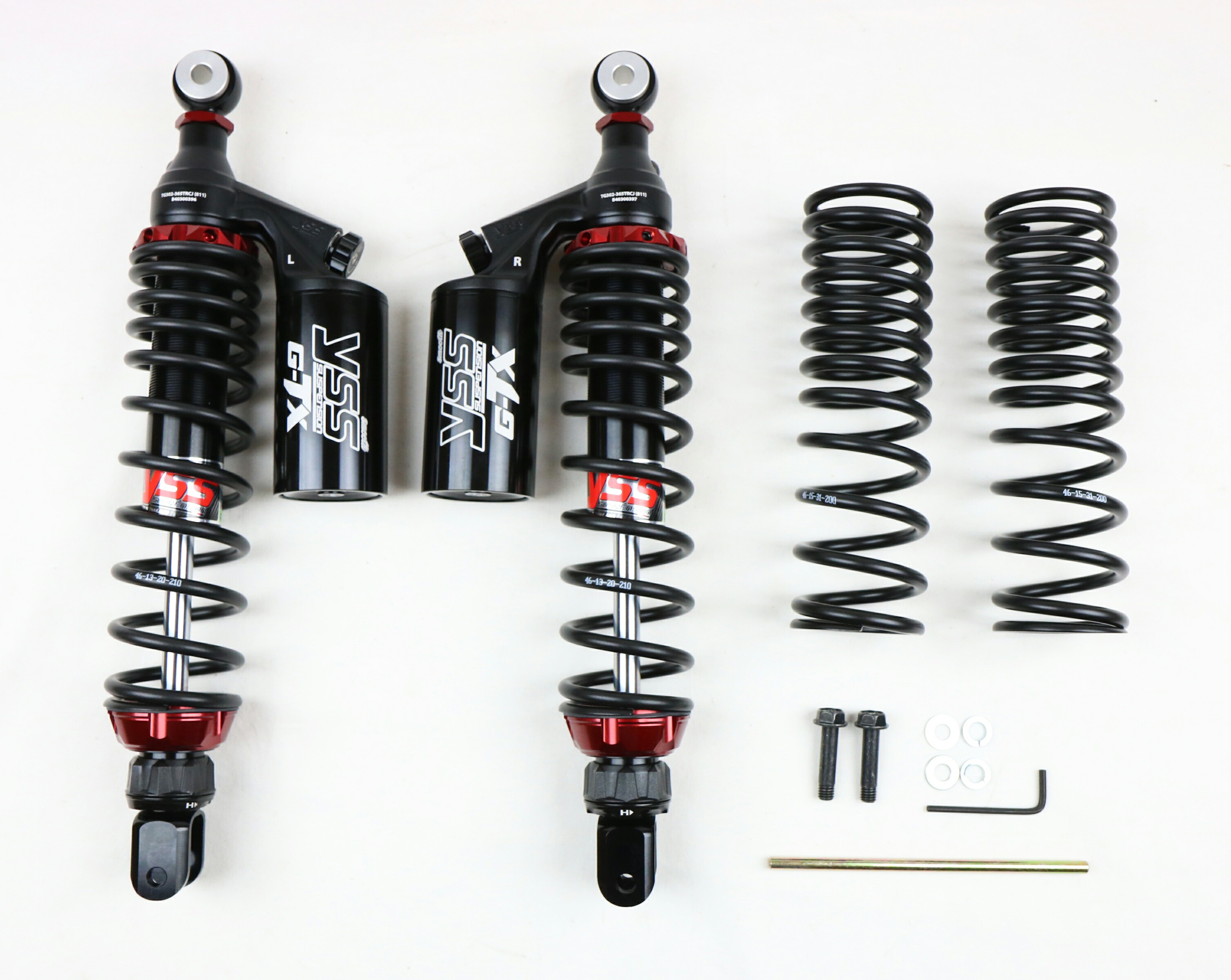 楽天市場】☆YSS DTGガスハイブリッドリアショック 360mm SYM GTS300