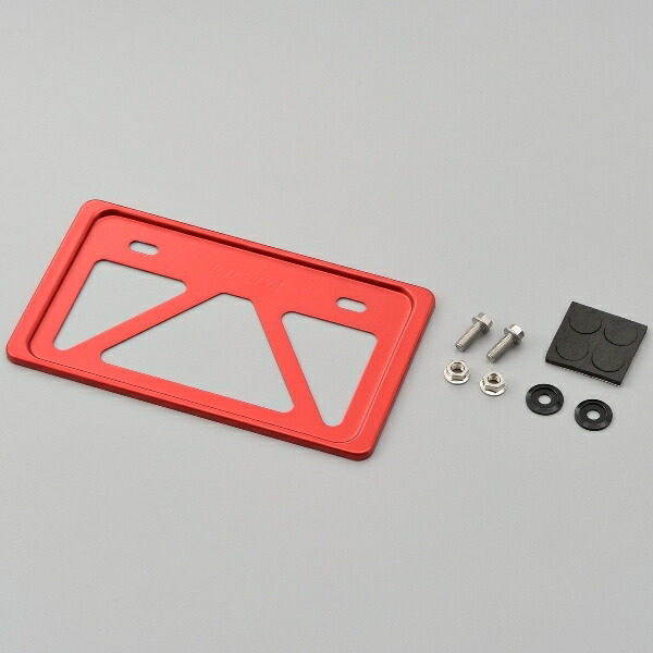 楽天市場】☆ 99622 デイトナ 原付用角型 軽量ナンバープレート