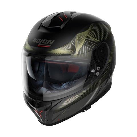28955デイトナNOLAN(ノーラン)ヘルメットフルフェイスN80-8パワーグライドゴールド/46Mサイズ(57-58cm)