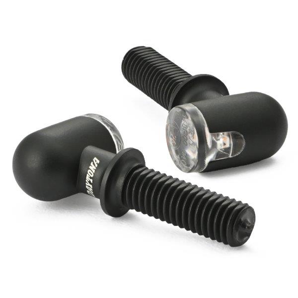 ☆ 37007 デイトナ LED ウインカー D-Light MINI-3 (ディーライト ミニ3) 小型 マットブラック|パーツライン24