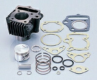 楽天市場】在庫有当日発送 キタコ75ccライトボアアップKIT ブラック色