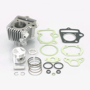 ★キタコ75ccライトボアアップKIT シルバー色 モンキー/ゴリラ スーパーカブ50（説明文適合車種B/Cを確認ください）