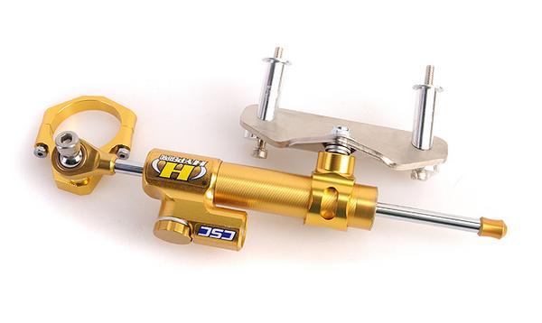 ★DIMOTIV di-dmk-ho-02 ステアリングダンパーマウントキット ゴールド チタン STX1300