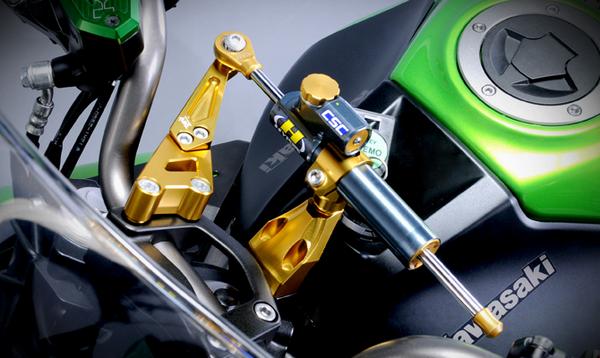 ★DIMOTIV di-dmk-ka-11 ステアリングダンパーマウントキット ゴールド チタン ER6N