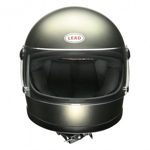 LEAD RX-100RII ヘルメット　ブラック×ゴールド　族ヘル　リード リード工業 LEAD 族ヘル ヘルメットバイク RX100RII リバイバル