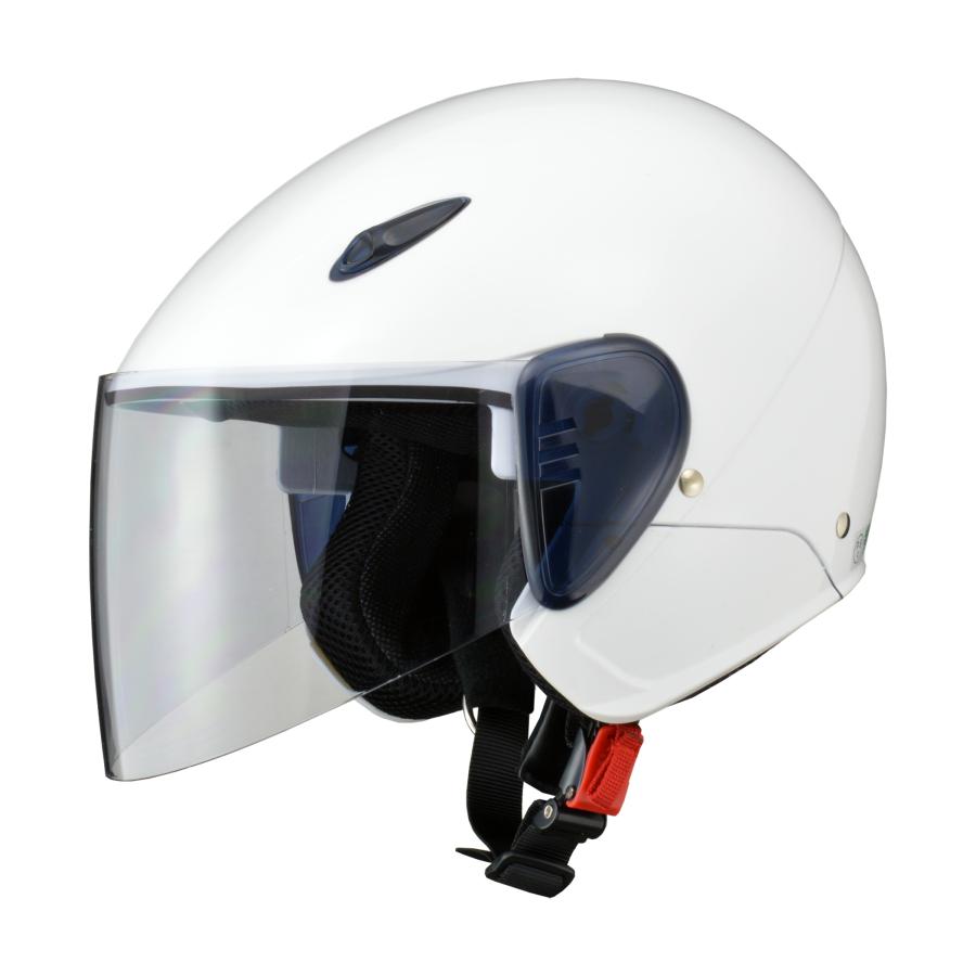 LEAD リード工業 SERIO セリオ RE-35 セミジェットヘルメット SG・PSC（125cc以下用）ホワイト・キャンディーレッド・シルバー・ガンメタリック・ブラック・ハーフマットブラック画像