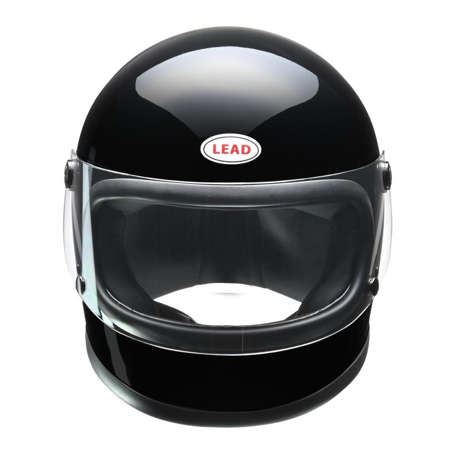 LEAD リード工業 RX-200R フルフェイスヘルメット SG・PSC（全排気量対応）RX-200リバイバルモデル フリーサイズ ブラック｜パーツライン２４