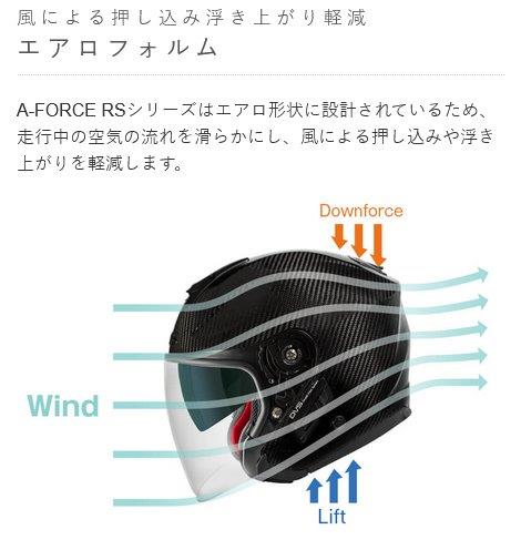 WINSウインズ A-FORCE RS JET Type-C インナーバイザー付き ジェット