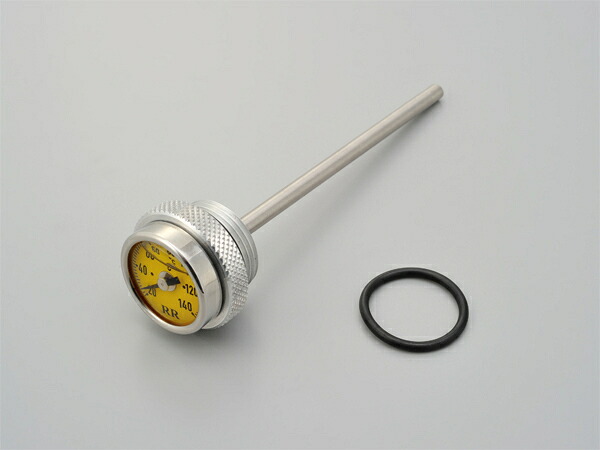 ☆93263 デイトナ Daytona KEDO RRディップスティック油温計 イエローパネル SR400/400FI/500 13,335円