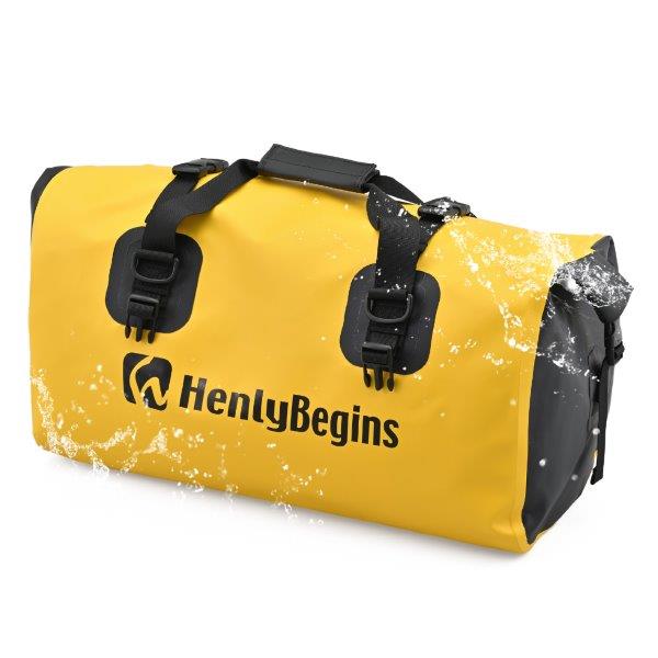 ☆ 48390 デイトナ Daytona ヘンリービギンズ Henly Begins DH-772 防水シートバッグ シート固定ベルト付属 40L イエロー 5,944円