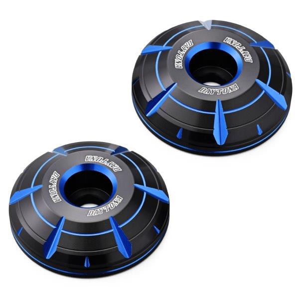 ☆42695 デイトナ Daytona PREMIUM ZONE(プレミアムゾーン) ハンドルバーエンドプラグ バーエンド HANABI ブルー レブル1100/DCT・レブル1100T/DCT・GB350/S