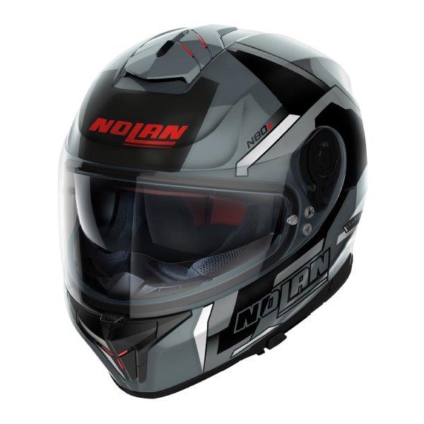 ☆45671 デイトナ Daytona NOLAN(ノーラン) N80-8 ヘルメット フルフェイス WANTED(グレー/76) XLサイズ(61-62cm)