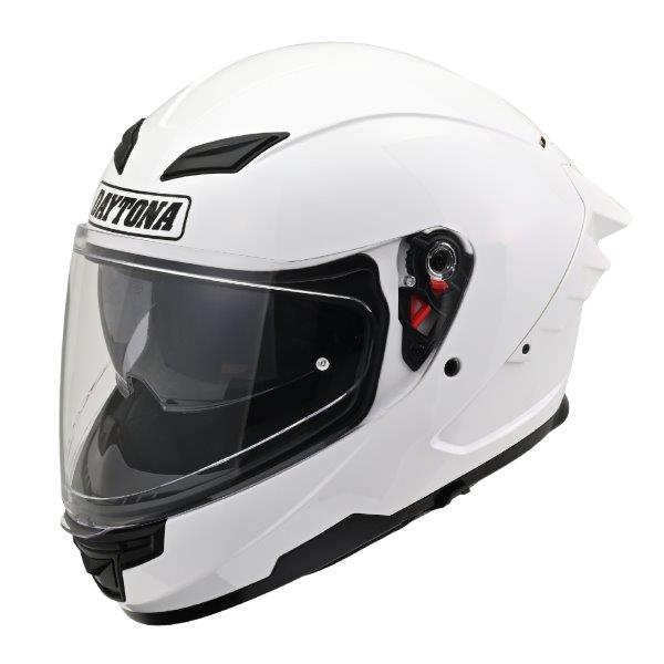 ☆46459 デイトナ Daytona DN-001RS ヘルメット フルフェイス SG規格 ABS+PC ピンロックシート付属 インナーバイザー装備 ホワイト Lサイズ(59-60cm) 13,046円