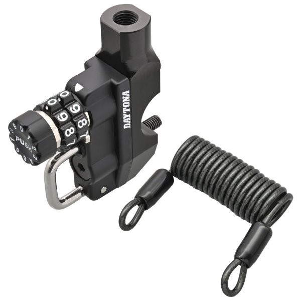 にこ 楽天市場】デイトナ DAYTONA 48729 ダイヤルヘルメットホルダー