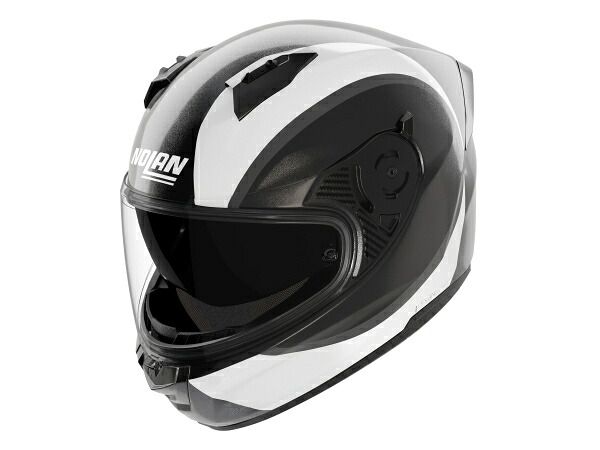 64421 デイトナ Daytona NOLAN(ノーラン) N60-6 フルフェイス BIFASE(BLACK/WHITE/350) Lサイズ(59-60cm)|パーツライン24