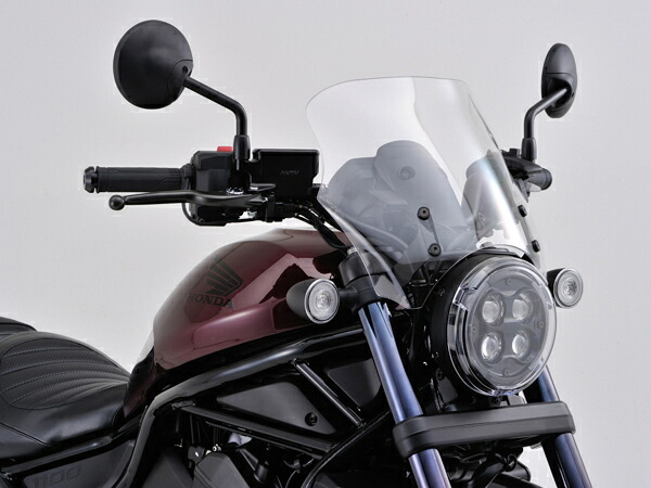 ☆ 21629 デイトナ Blast Barrier スクリーン クリアー 車種別キット Rebel1100/DCT('21-'23)
