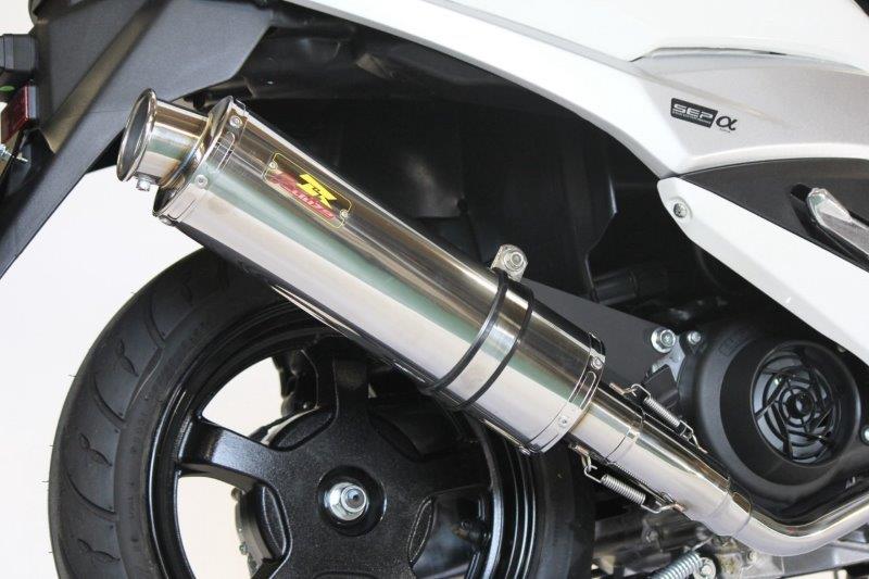 楽天市場】HMS バーグマンストリート125EX バイクマフラー 8BJ-EA23M