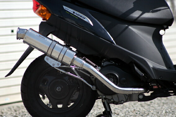 【正規品】ウイルズウィン アドレスV125用 WirusWin Racing】アドレスV125用レーシングマフラー (HASEBEモデル)