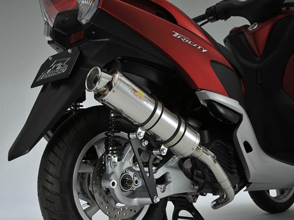 BEAMSマフラー　トリシティ125 SE82J用 楽天市場】Realize トリシティ125 バイクマフラー EBJ-SE82J