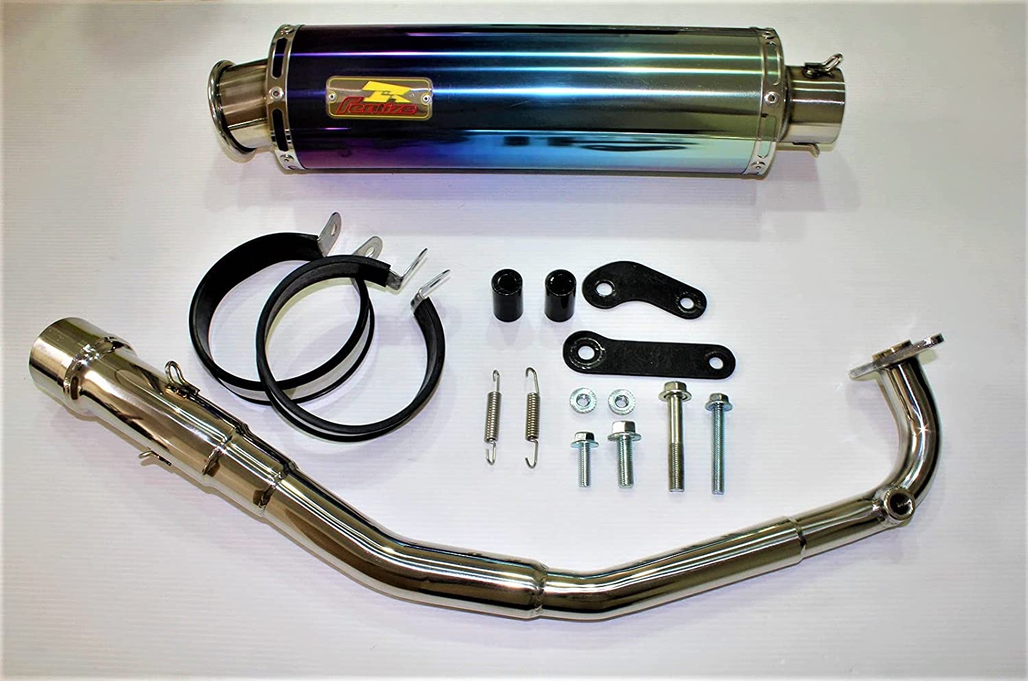 在庫有当日発送 リアライズマフラー 351-009-01 22Racing Ti チタンマフラー ホンダ PCX160 (KF47)
