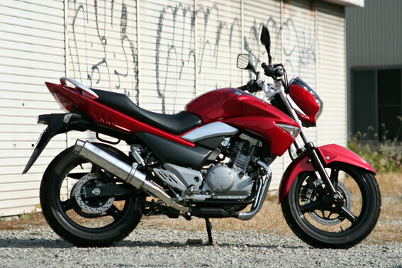 ☆リアライズ マフラー Ariaステンレススラッシュエンド GSR250