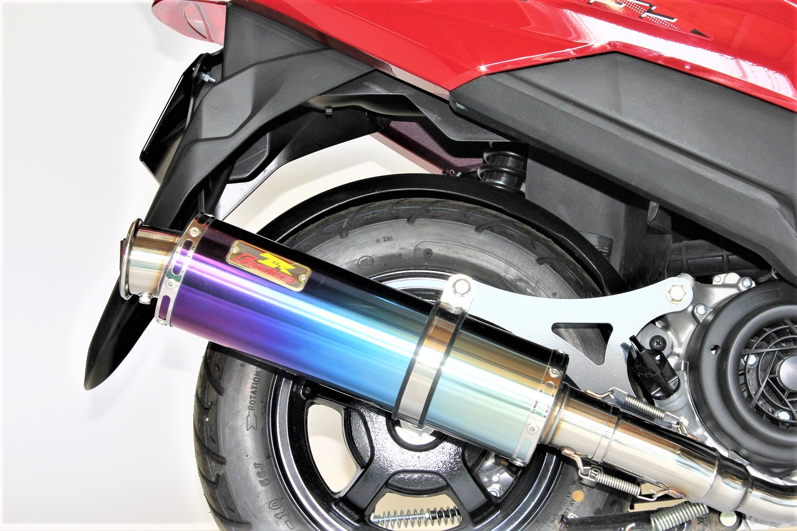 Realize スズキ 09アドレス O2センサー22Racing Tiマフラー Realize スズキ 09アドレス O2センサー22Racing Tiマフラー - メルカリ