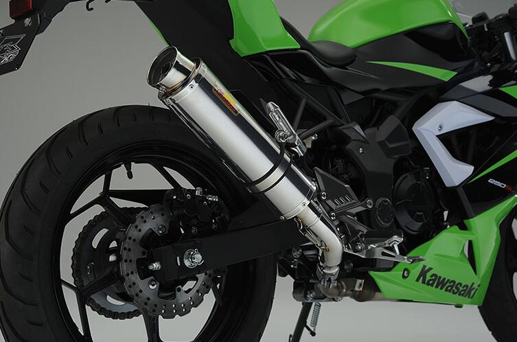 Realize リアライズ 514-SO-003-02 Aria（アリア）ステンレスマフラー スリップオン SUS Type-S（スラッシュエンド）Ninja250SL
